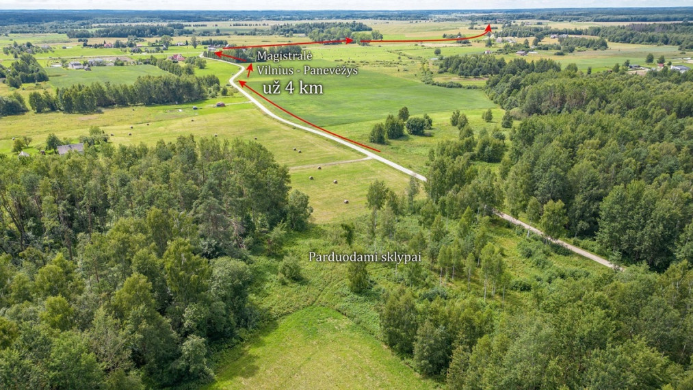 Parduodamas  sklypas Jauniūnų k., Širvintų r. sav., 13.45 a ploto 6