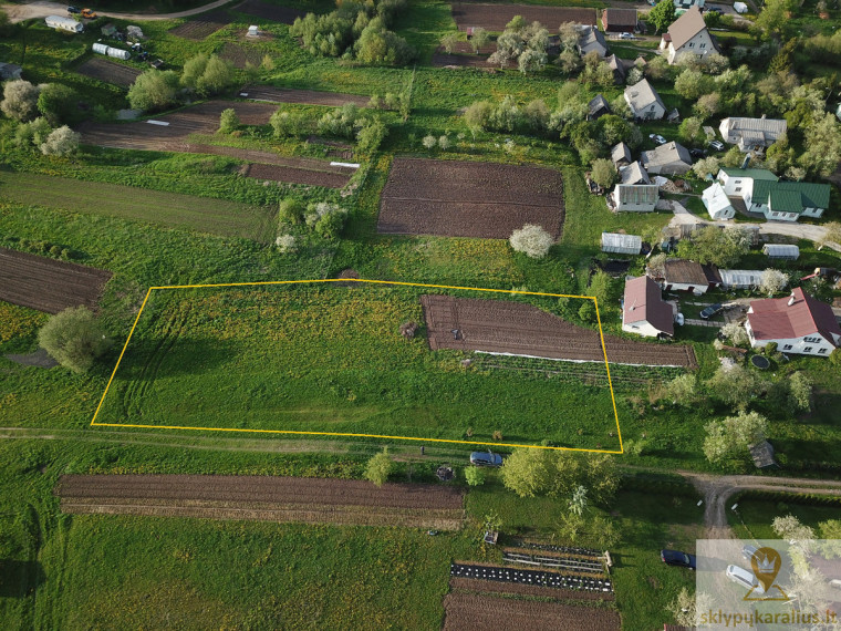Parduodamas sklypas Vilniaus g., Lazdėnų k., Elektrėnų sav., 26.92 a ploto 1