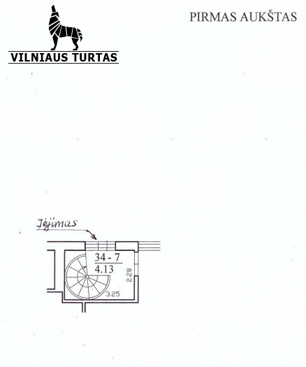 Nuomojamos kitos paskirties patalpos Antakalnio g., Antakalnis, Vilniaus m., Vilniaus m. sav., 82 m2 ploto 3