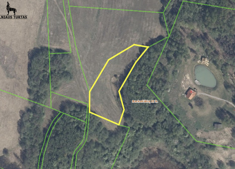 Parduodamas  sklypas Malinaučiznos II k., Molėtų r. sav., 63.38 a ploto