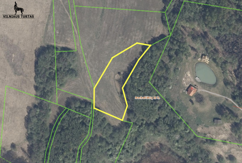 Parduodamas sklypas Malinaučiznos II k., Molėtų r. sav., 63.38 a ploto 1