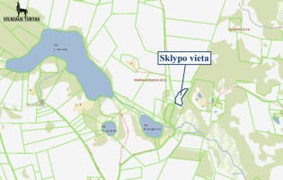 Parduodamas  sklypas Malinaučiznos II k., Molėtų r. sav., 63.38 a ploto 2