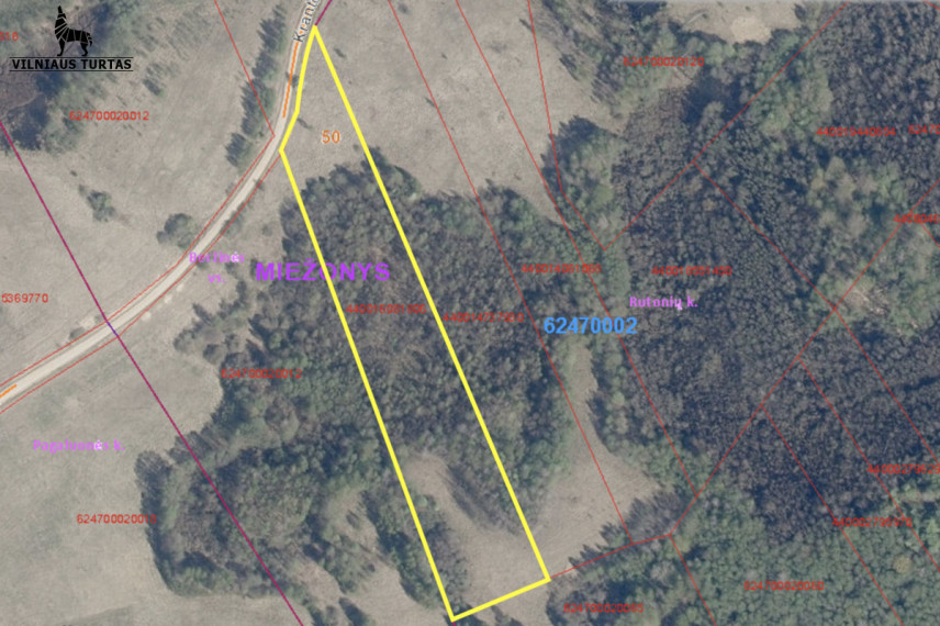 Parduodamas sklypas Rutonių k., Molėtų r. sav., 121.7 a ploto 2