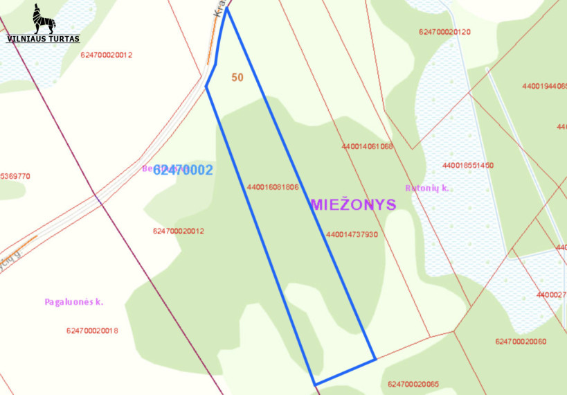 Parduodamas sklypas Rutonių k., Molėtų r. sav., 121.7 a ploto 3