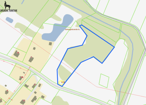Parduodamas  sklypas Antagaluonės k., Molėtų r. sav., 115.16 a ploto