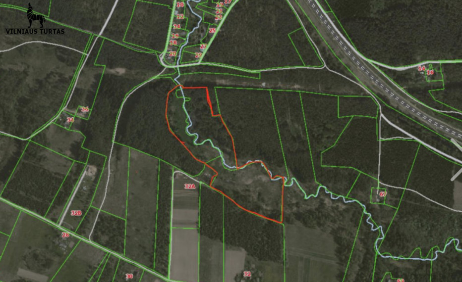 Parduodamas sklypas Karklėnų k., Vilniaus r. sav., 455 a ploto 3