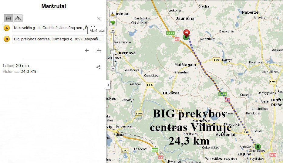 Parduodamas kitos paskirties sklypas Kukaveičio g., Gudulinės k., Širvintų r. sav., 100 a ploto 15