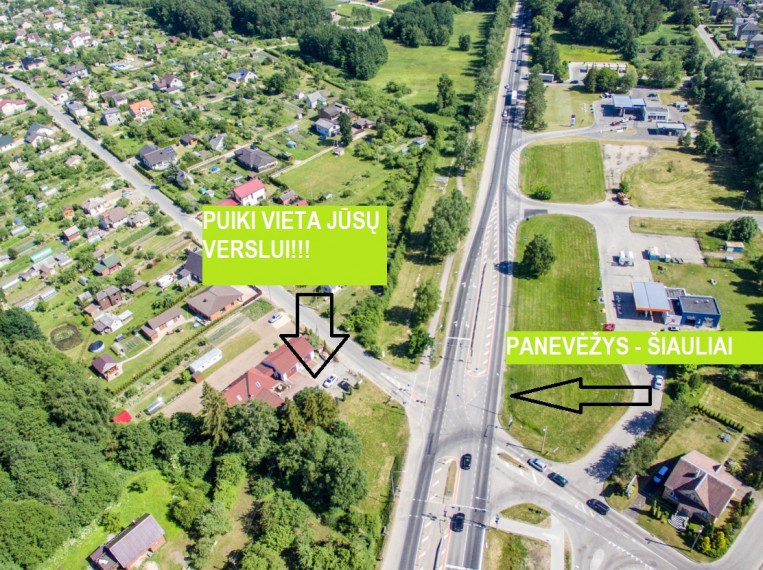 Parduodamos administracinės, gamybinės, kitos paskirties, maitinimo, paslaugų, prekybos, sandėliavimo patalpos M. Mažvydo g., Radviliškio m., Radviliškio r. sav., 95.44 m2 ploto 2