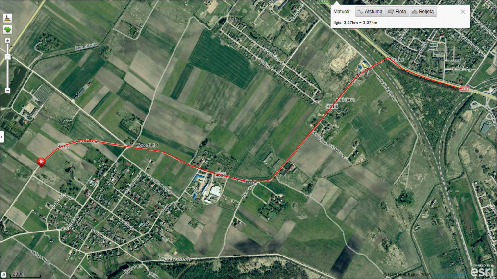Parduodamas sklypas Boružės g., Voveriškių k., Šiaulių r. sav., 12.83 a ploto 12