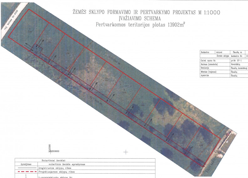 Parduodamas sklypas Boružės g., Voveriškių k., Šiaulių r. sav., 12.83 a ploto 13