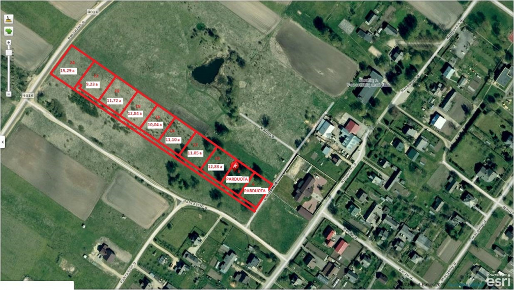 Parduodamas sklypas Voveriškių k., Šiaulių r. sav., 12.83 a ploto 6