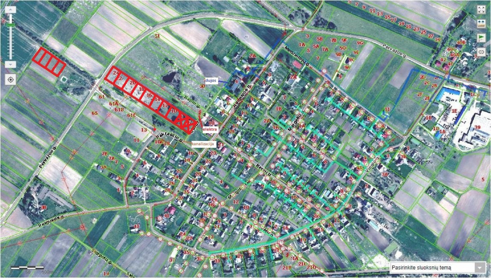 Parduodamas sklypas Boružės g., Voveriškių k., Šiaulių r. sav., 12.83 a ploto 8