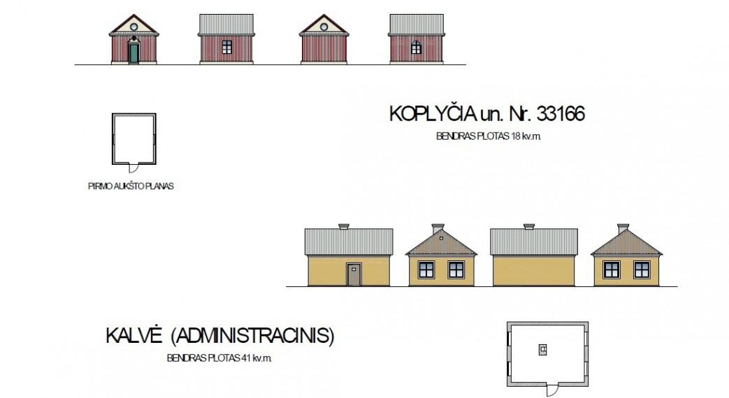 Parduodamas namas Pavirinčių, Pavirinčių k., Anykščių r. sav., 3216 m2 ploto, 2 aukštai 16