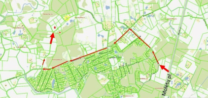 Parduodamas žemės ūkio paskirties sklypas Tarpučių k., Vilniaus r. sav., 95.5 a ploto 13