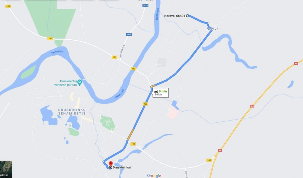 Parduodamas sklypas Užugirio g., Neravų k., Druskininkų sav., 15.8 a ploto 4
