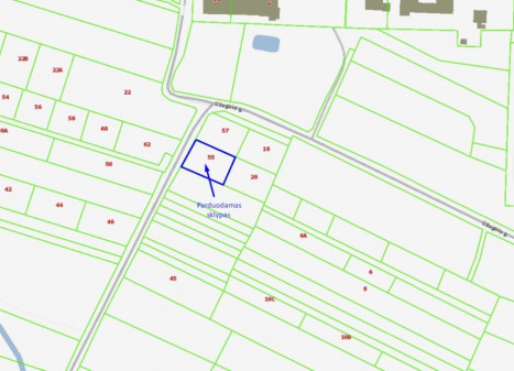 Parduodamas  sklypas Dvarlaukio g., Neravų k., Druskininkų sav., 15.8 a ploto