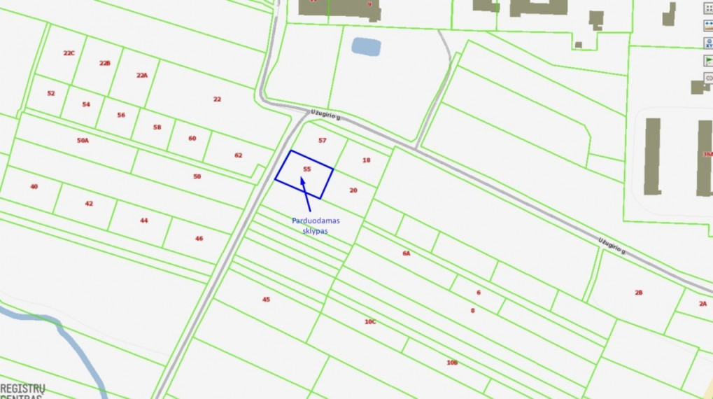 Parduodamas sklypas Dvarlaukio g., Neravų k., Druskininkų sav., 15.8 a ploto 1