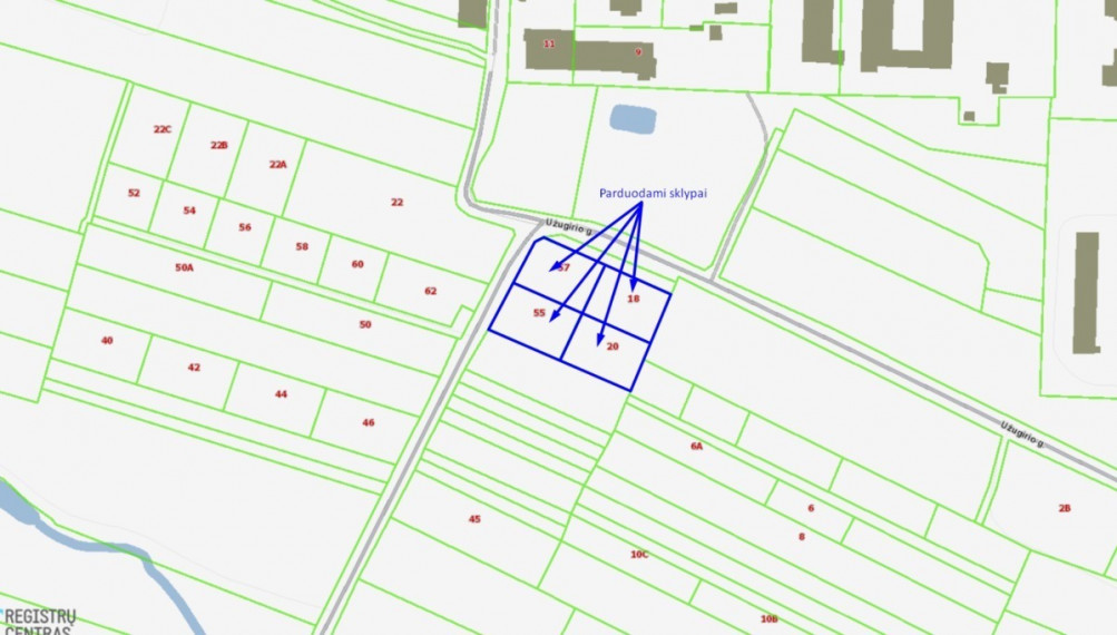 Parduodamas sklypas Dvarlaukio g., Neravų k., Druskininkų sav., 15.8 a ploto 5