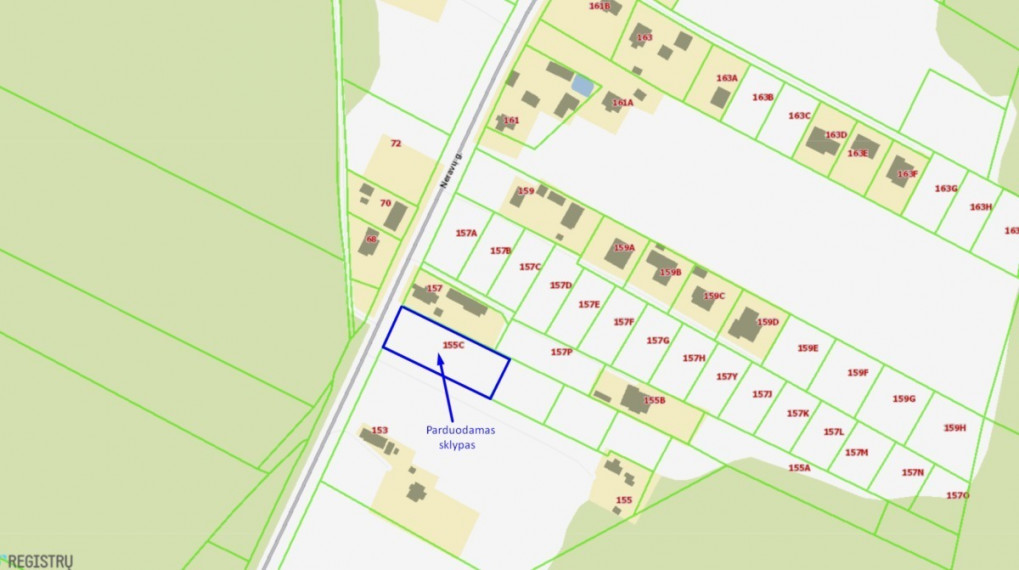 Parduodamas sklypas Neravų g., Neravų k., Druskininkų sav., 26 a ploto 5