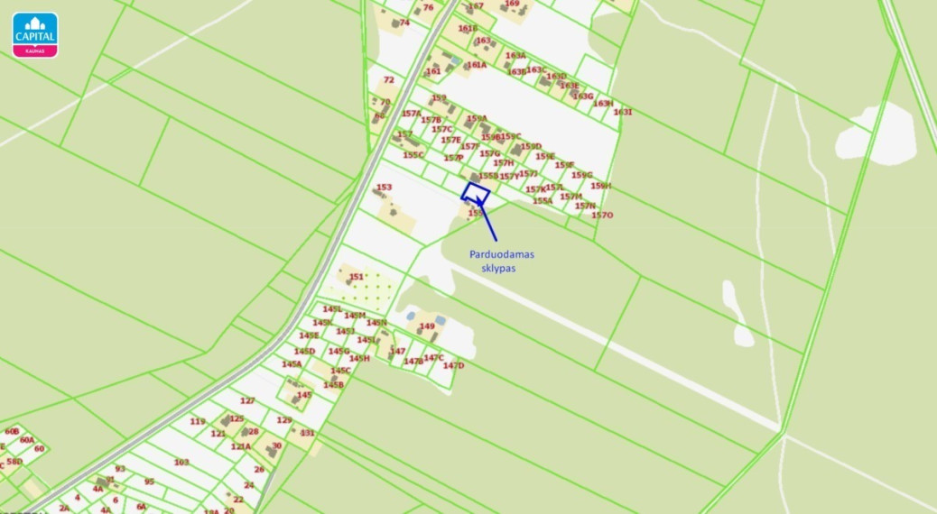 Parduodamas  sklypas Neravų g., Neravų k., Druskininkų sav., 13.4 a ploto 7