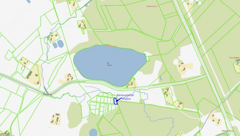 Parduodamas  sklypas Subartonių k., Varėnos r. sav., 8 a ploto 1