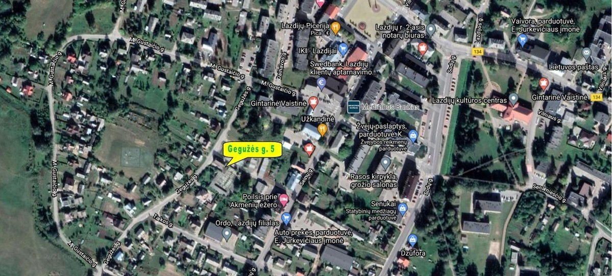 Parduodamos administracinės, kitos paskirties, maitinimo, paslaugų, prekybos patalpos Gegužės g., Lazdijų m., Lazdijų r. sav., 265 m2 ploto 22