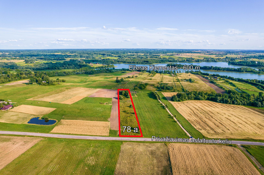 Parduodamas sklypas Šarkiškių k., Molėtų r. sav., 78 a ploto 3