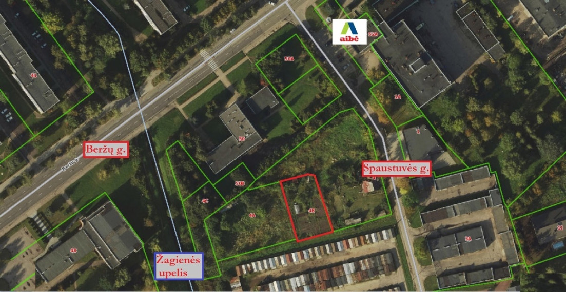 Parduodamas kitos paskirties sklypas Spaustuvės g., Žemaičiai, Panevėžio m., Panevėžio m. sav., 8.04 a ploto 2