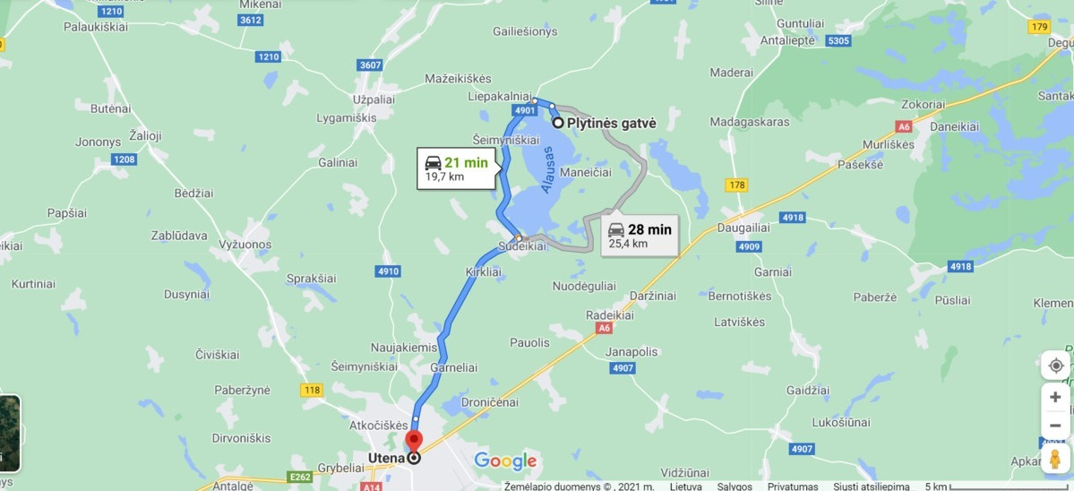 Parduodamas sklypas Alaušų k., Utenos r. sav., 36.8 a ploto 5