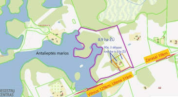 Prie Antalieptės Marių 1898m. sodyba su 0,9ha žemės 8