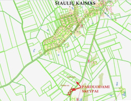 Parduodamas  sklypas Šiaulių k., Širvintų r. sav., 26.5 a ploto 3