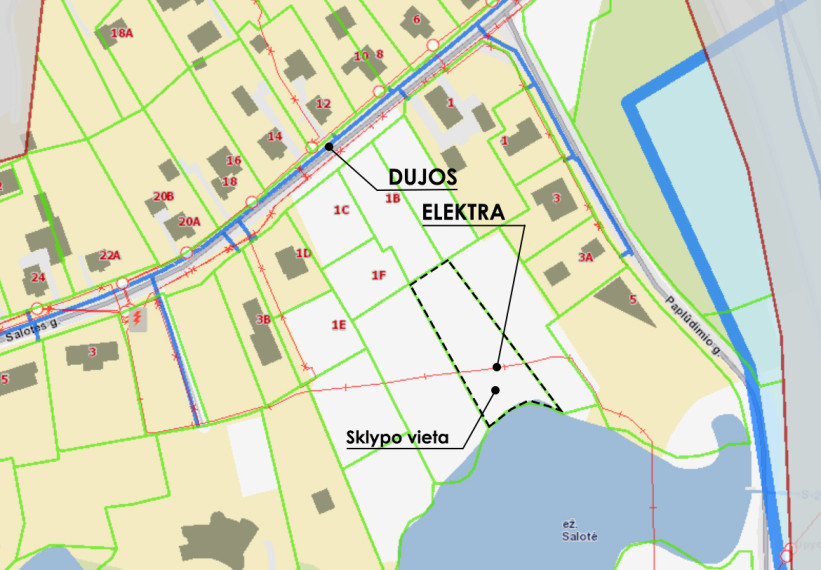 Parduodamas sklypas Salotės k., Vilniaus r. sav., 24.02 a ploto 3