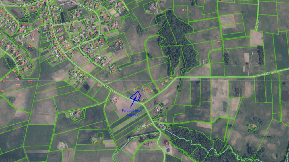 Parduodamas sklypas Alytaus g., Venciūnų k., Alytaus r. sav., 20.71 a ploto 2