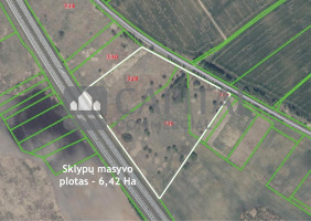 Parduodamas  sklypas Budninkų k., Vilniaus r. sav., 642 a ploto 13