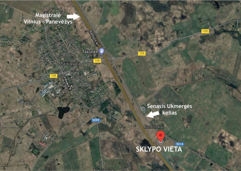 Parduodamas  sklypas Budninkų k., Vilniaus r. sav., 642 a ploto 14