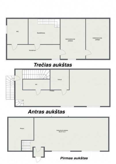 Parduodamos gamybinės patalpos Šviesos g., Miško, Klaipėdos m., Klaipėdos m. sav., 109 m2 ploto 23