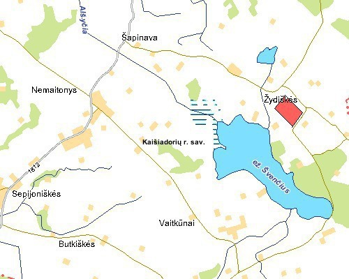 Parduodamas kitos paskirties sklypas Žydiškių k., Kaišiadorių r. sav., 433 a ploto 5