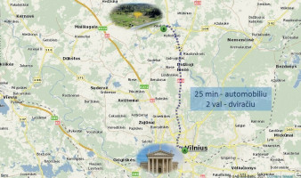 Parduodamas žemės ūkio paskirties sklypas Mikulionių k., Vilniaus r. sav., 81 a ploto 12
