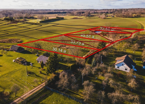 Parduodamas  sklypas Ramunių g., Kunigiškių II k., Širvintų r. sav., 30.14 a ploto