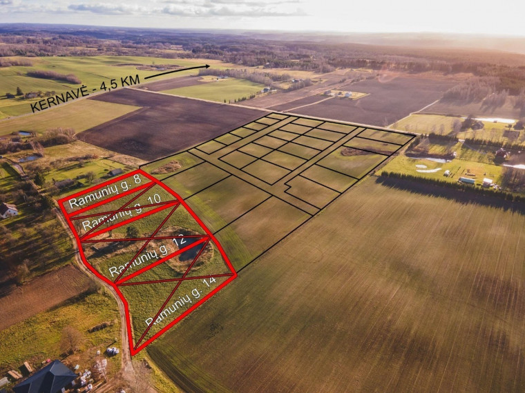 Parduodamas sklypas Ramunių g., Kunigiškių II k., Širvintų r. sav., 30.14 a ploto 3