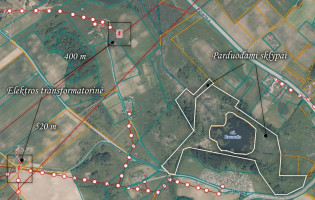 Parduodamas  sklypas Aleksandravos k., Elektrėnų sav., 654 a ploto 8