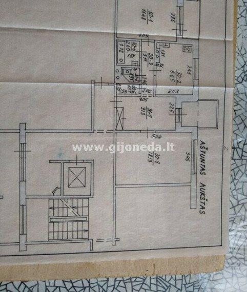 Parduodamas butas Lūžų g., Bandužiai, Klaipėdos m., Klaipėdos m. sav., 55 m2 ploto, 2 kambariai 4