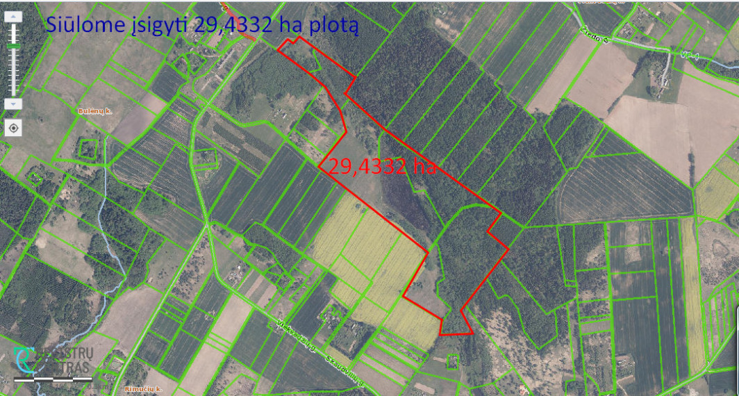 Parduodamas sklypas Bulėnų k., 467 a ploto 2