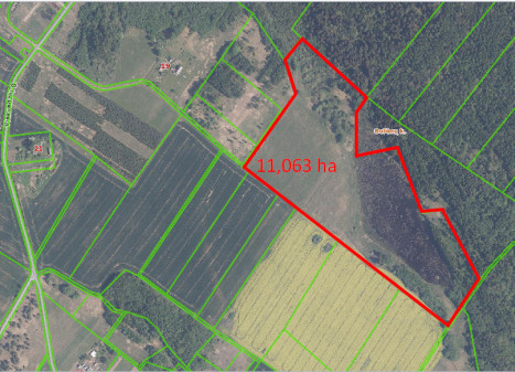 Parduodamas sklypas Bulėnų k., 1106 a ploto