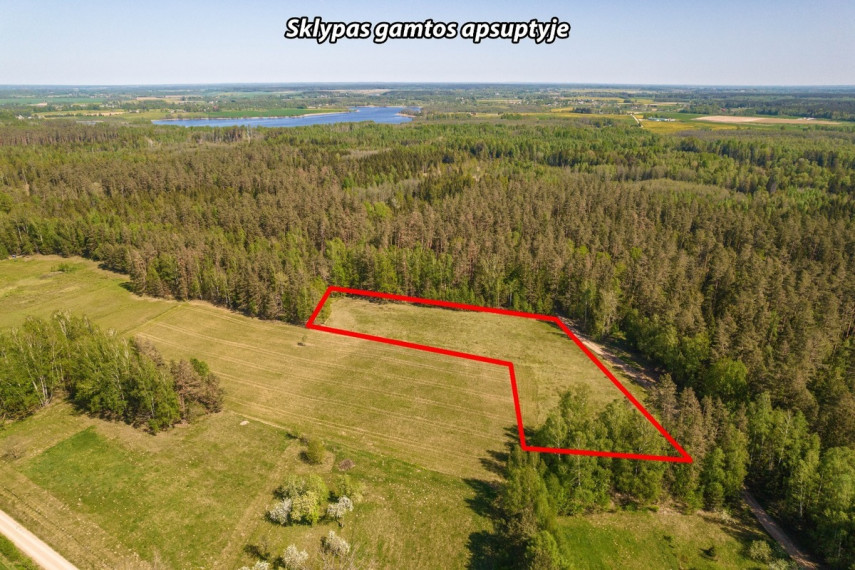 Parduodamas sklypas Kryžiaukos I k., Širvintų r. sav., 87.5 a ploto 1