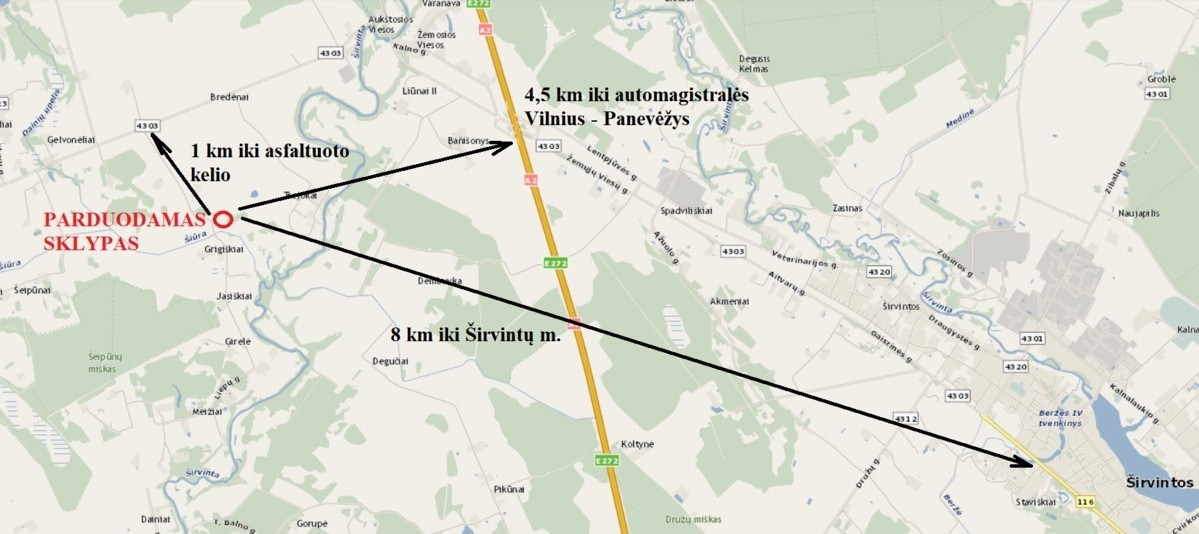 Parduodamas  sklypas Grigiškių k., Širvintų r. sav., 85.77 a ploto 11