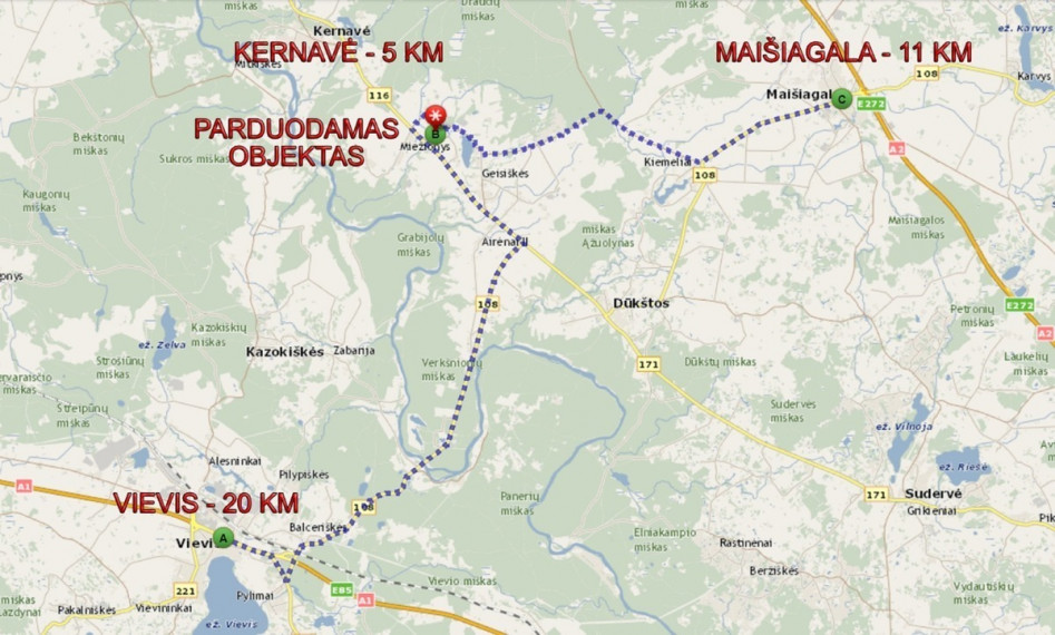 Parduodamas  sklypas Europos k., Vilniaus r. sav., 36 a ploto 10