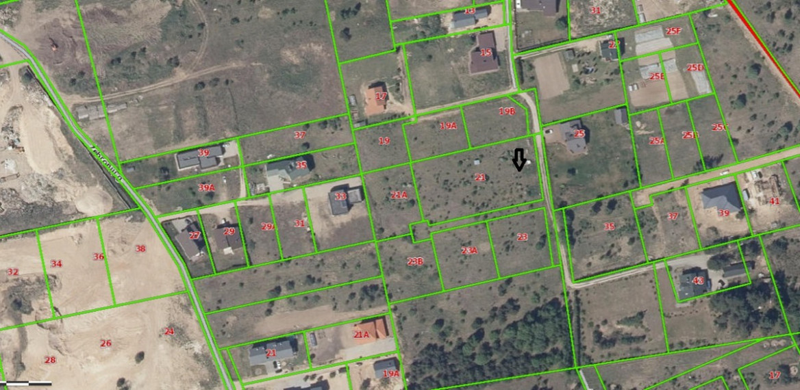 Parduodamas kitos paskirties sklypas Skatulės g., Papiškių k., Vilniaus r. sav., 35 a ploto 3