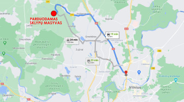 Parduodamas  sklypas Šviesos g., Pikutiškių k., Vilniaus r. sav., 315.45 a ploto 14