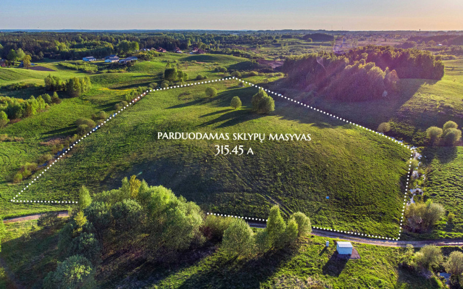 Parduodamas  sklypas Šviesos g., Pikutiškių k., Vilniaus r. sav., 315.45 a ploto 1